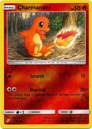 Charmander Reverse Holo