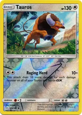 Tauros Reverse Holo