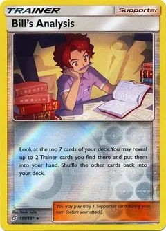 Bill's Analysis Reverse Holo 133