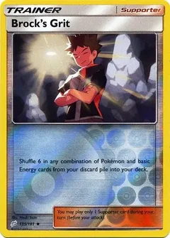 Brock's Grit Reverse Holo 135