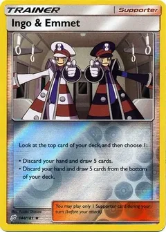 Ingo & Emmet Reverse Holo 144