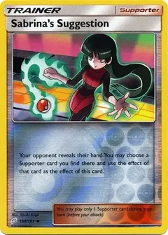 Sabrina's Suggestion Reverse Holo 154