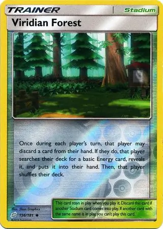Viridian Forest Reverse Holo