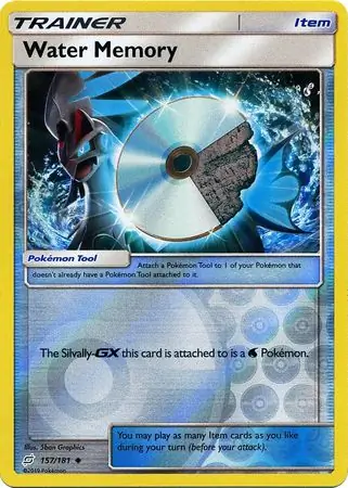 Water Memory Reverse Holo