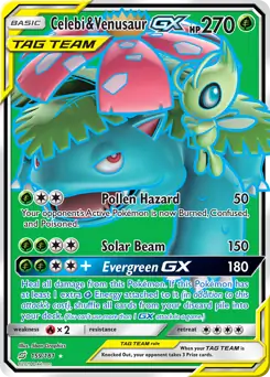 Full Art Celebi & Venusaur GX