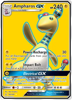 Full Art Ampharos GX
