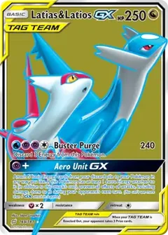 Full Art Latias & Latios GX 169