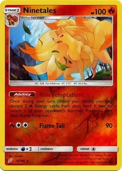 Ninetales Reverse Holo 16