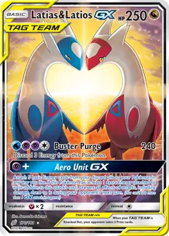 Full Art Latias & Latios GX