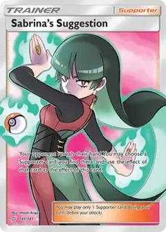 Full Art Sabrina's Suggestion 181
