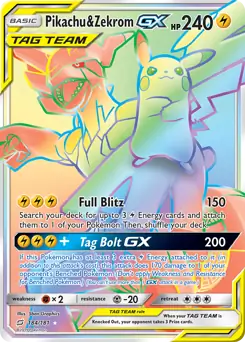 Pikachu & Zekrom GX Secret
