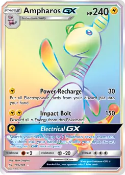 Ampharos GX Secret