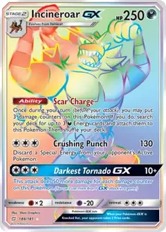 Incineroar GX Secret 188