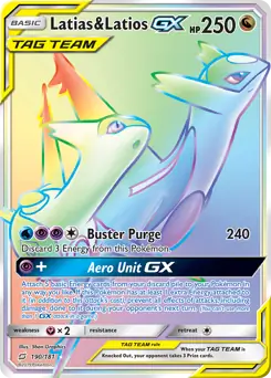 Latias & Latios GX Secret