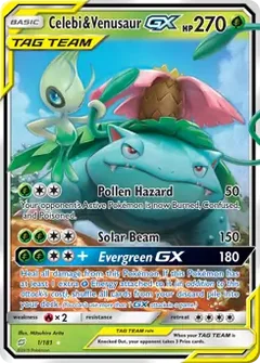 Celebi & Venusaur GX 1