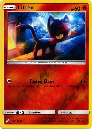 Litten Reverse Holo