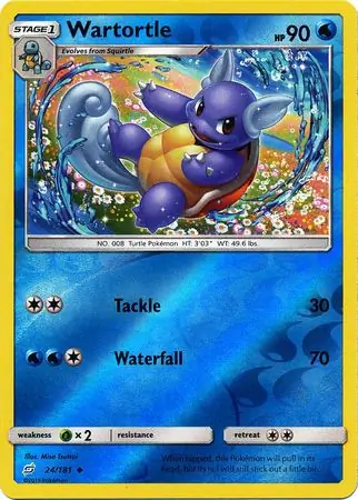 Wartortle Reverse Holo