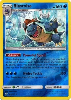 Blastoise Reverse Holo 25