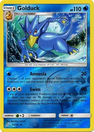 Golduck Reverse Holo
