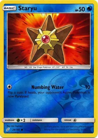 Staryu Reverse Holo