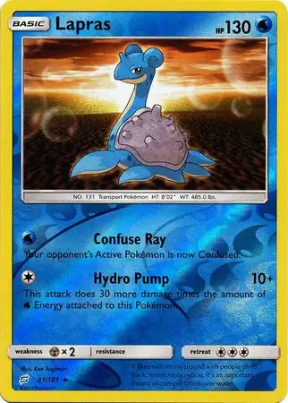 Lapras Reverse Holo