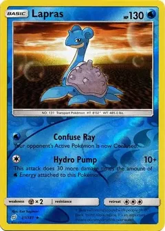 Lapras Reverse Holo 31