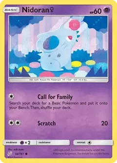 Nidoran F 54