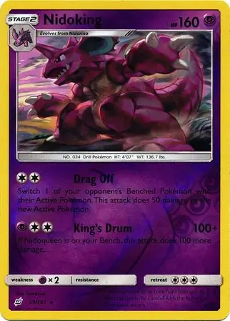 Nidoking Reverse Holo