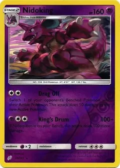 Nidoking Reverse Holo 59