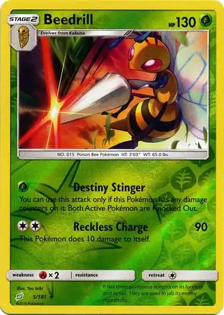 Beedrill Reverse Holo