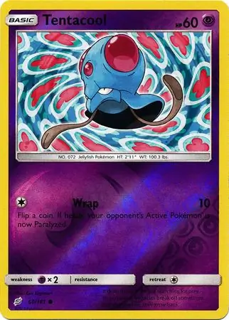 Tentacool Reverse Holo
