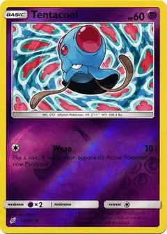 Tentacool Reverse Holo 60