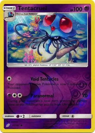Tentacruel Reverse Holo