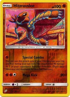 Hitmonlee Reverse Holo 73