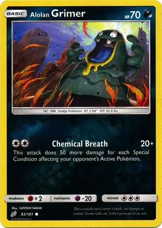 Alolan Grimer Reverse Holo