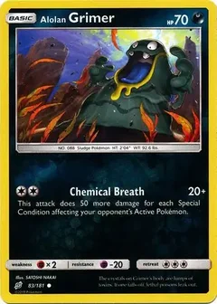 Alolan Grimer Reverse Holo 83