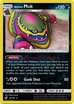 Alolan Muk Reverse Holo 84