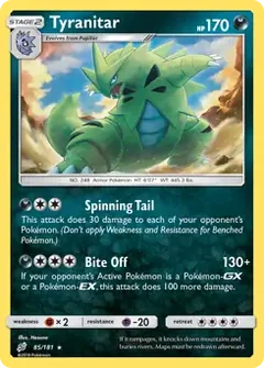 Tyranitar Holo 85