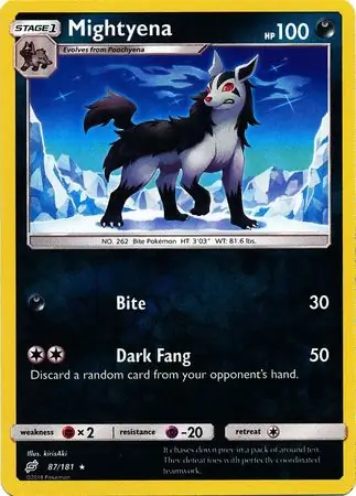 Mightyena Reverse Holo