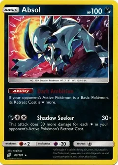 Absol Reverse Holo 88