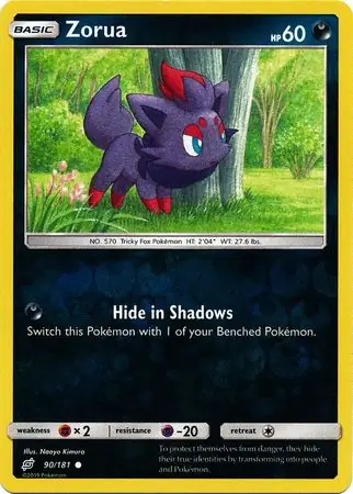 Zorua Reverse Holo