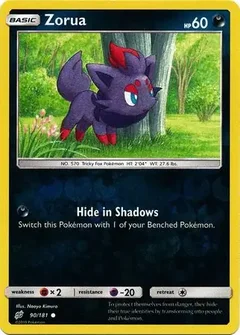 Zorua Reverse Holo 90