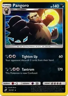 Pangoro Reverse Holo 94
