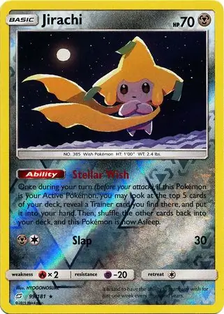 Jirachi Reverse Holo