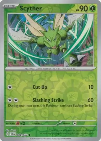 Scyther Reverse Holo