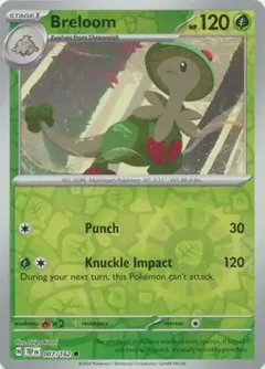 Breloom Reverse Holo 007
