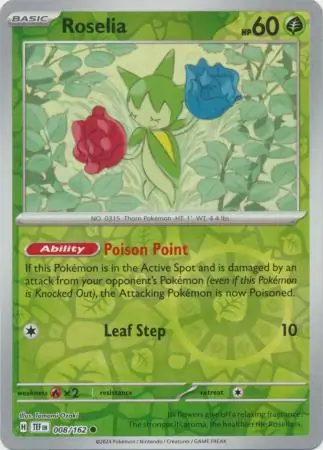 Roselia Reverse Holo