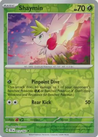 Shaymin Reverse Holo