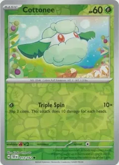 Cottonee Reverse Holo 014
