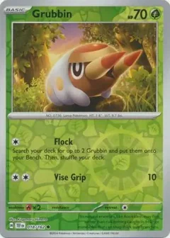 Grubbin Reverse Holo 018